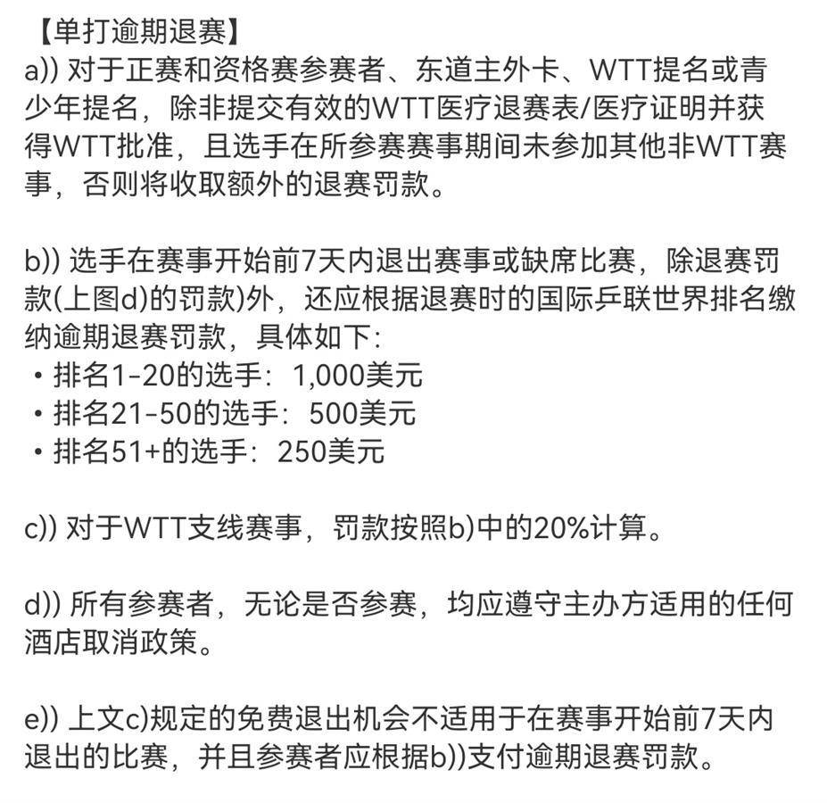 “交不起罰款”，樊振東宣布退出國際排名但不退役，“繼續(xù)參與更多不同的賽場”