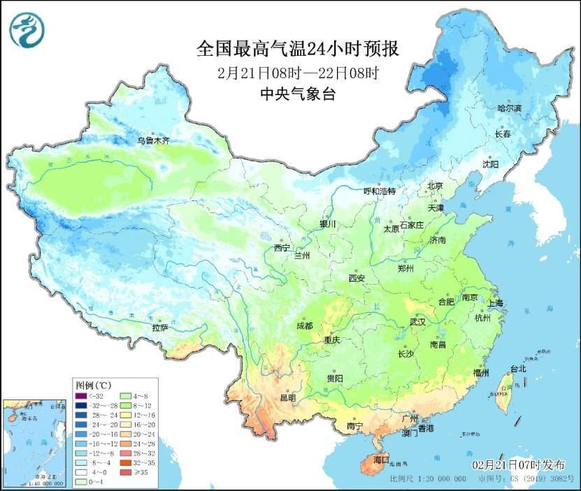 中央氣象臺(tái)：南方地區(qū)仍多陰雨天氣，26日前中東部氣溫偏低注意保暖