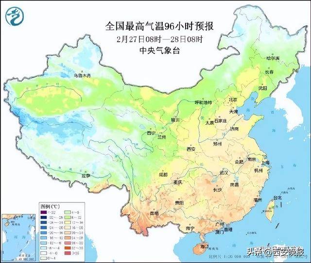 25℃+！西安“火箭式”升溫！但需警惕→